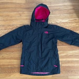 Girls North Face Waterproof Shell